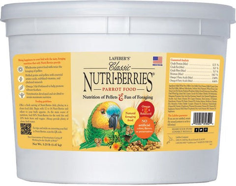 Image of Lafeber's Classic Nutri-Berries for Parrots, 14 lb.