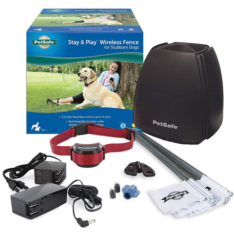 PetSafe Stay & Play Wireless Fence for Stubborn Dogs Above Ground Elec –  Care About My Pet