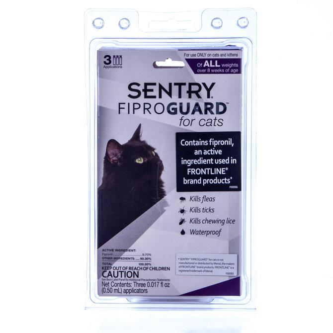 Sentry flea medicine for clearance cats