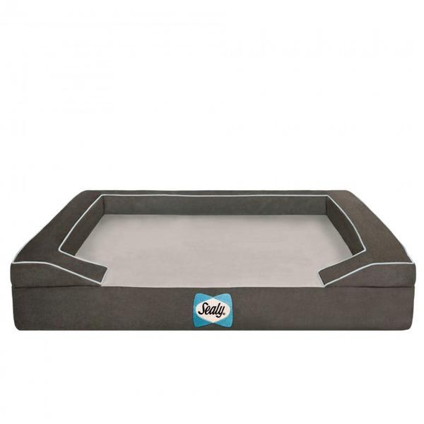 Sealy lux quad layer orthopedic hot sale dog bed with cooling gel